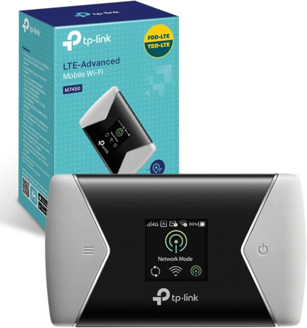 TP-Link M7450 4G+ Cat6 Portable WiFi