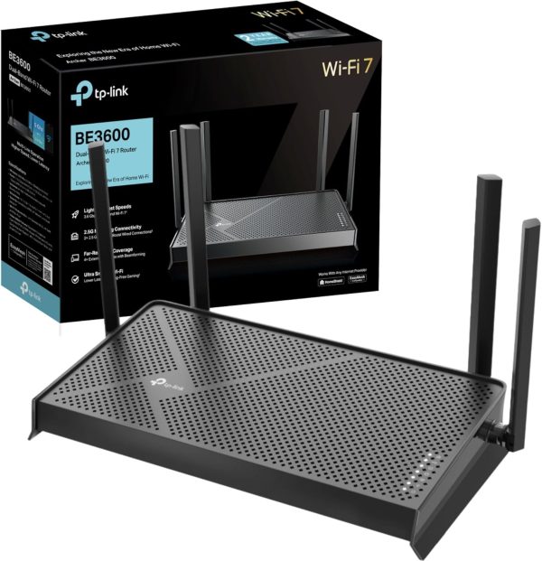 TP-Link Archer BE3600 Router WiFi 7